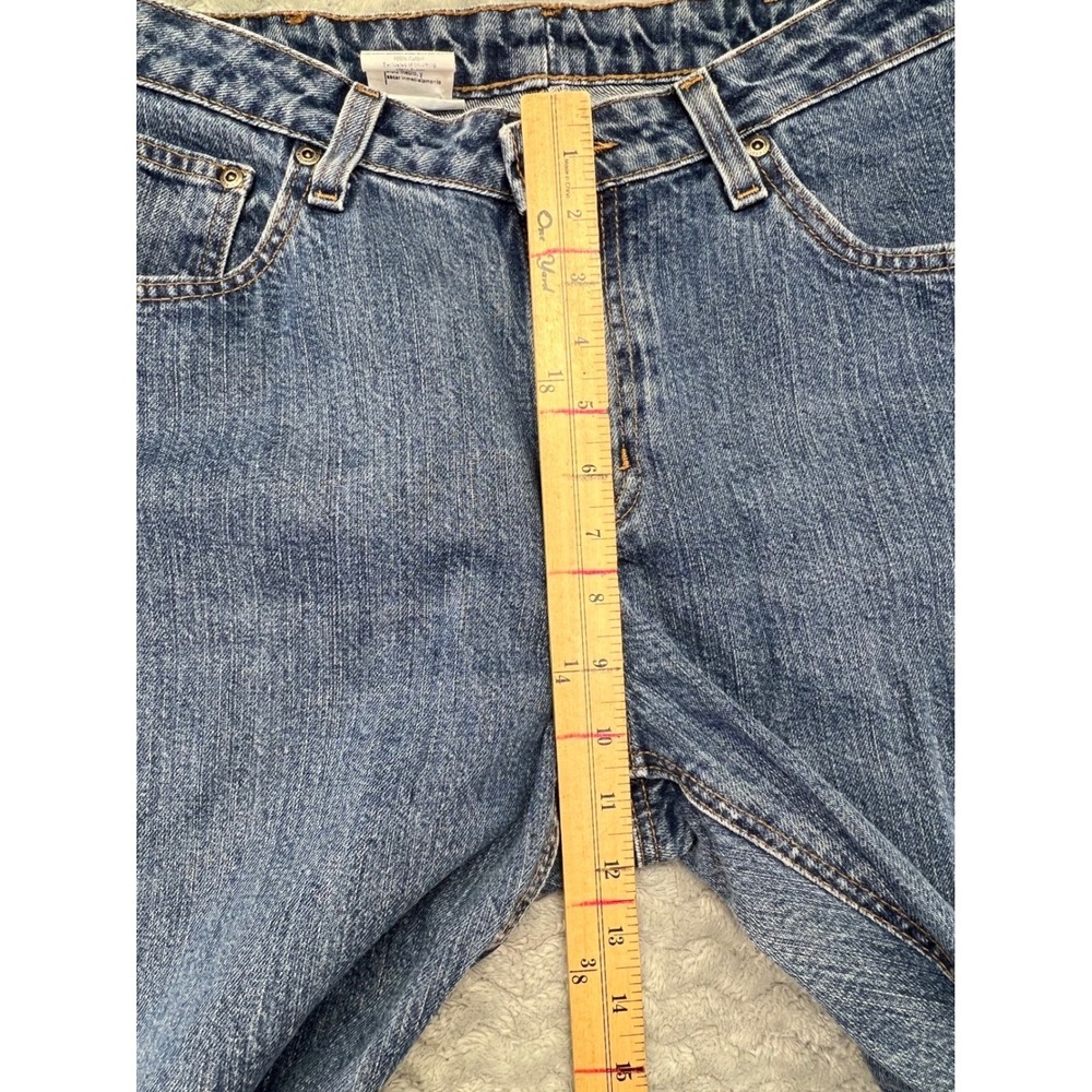 Carhartt Women's Relaxed Fit Jeans Blue Denim Classic Style Comfortable - Picture 7 of 11